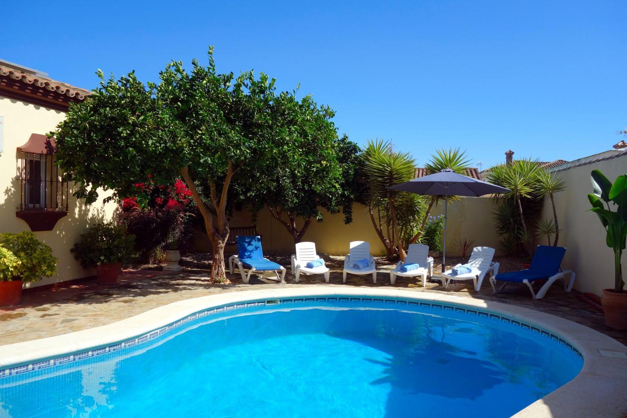 Casa Limon - Ferienhaus - Pool - Klimaanlage - W-Lan شيكلانا دي لا فرونتيرا المظهر الخارجي الصورة